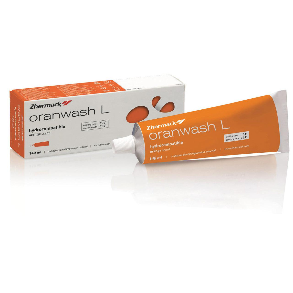 Zhermack Oranwash L (Light) Oranje (140 mL)-Zhermack-Sordent