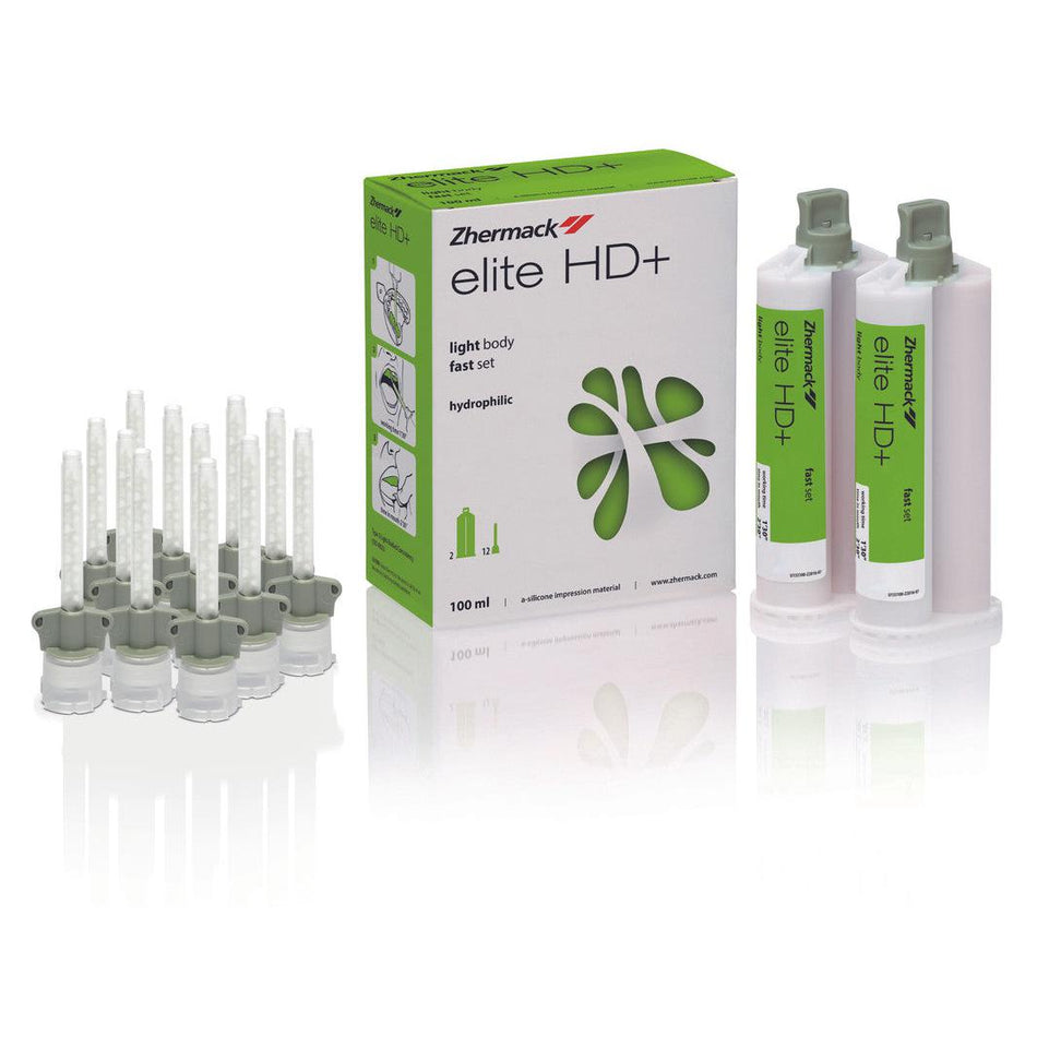 Zhermack Elite HD+ Light Fast Set (2 x 50 mL)-Zhermack-Sordent