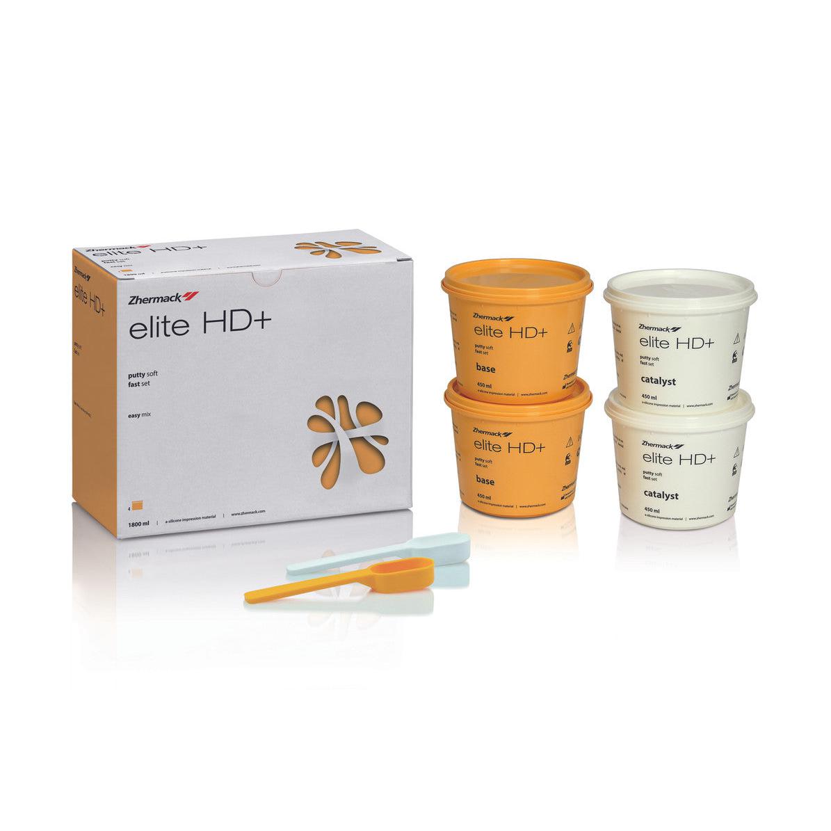 Zhermack Elite HD+ Soft Fast Set (4 x 450 mL)-Zhermack-Sordent