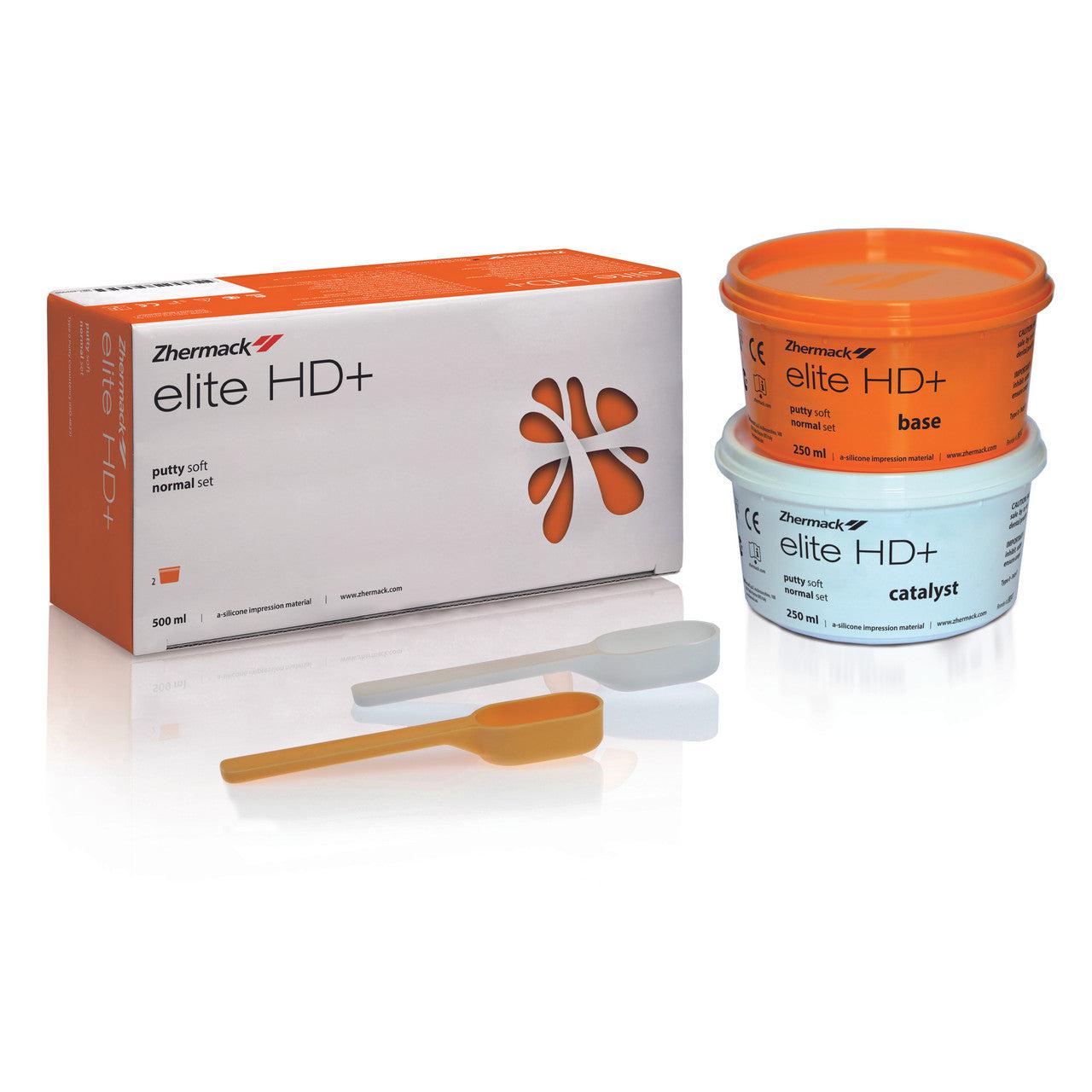 Zhermack Elite HD+ Putty Soft Normal Set (2 x 250 mL)-Zhermack-Sordent