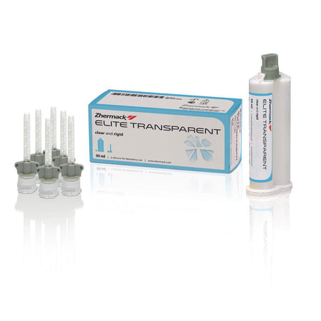 Zhermack Elite Transparent Additiesiliconen (50 mL + 6 Tips Small)-Zhermack-Sordent