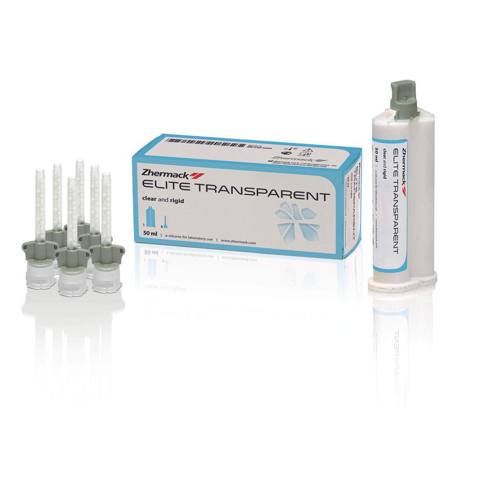 Zhermack Elite Transparent Additiesiliconen (50 mL + 6 Tips Small)-Zhermack-Sordent