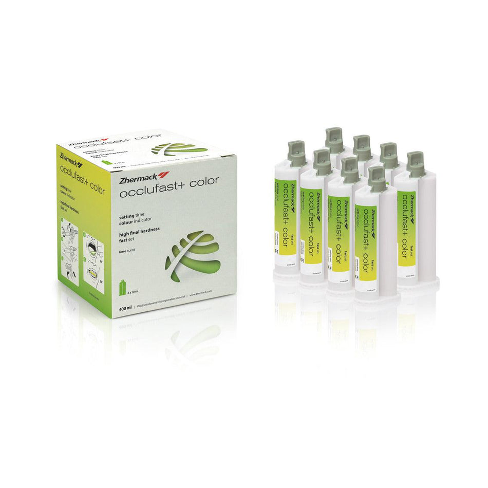 Zhermack Occlufast+ Color Beetregistratie (8 x 50 mL)-Zhermack-Sordent