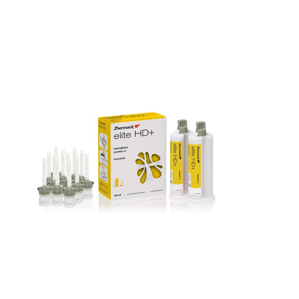 Zhermack Elite HD+ Monophase Normal Set (2 x 50 mL + 12 Tips)-Zhermack-Sordent