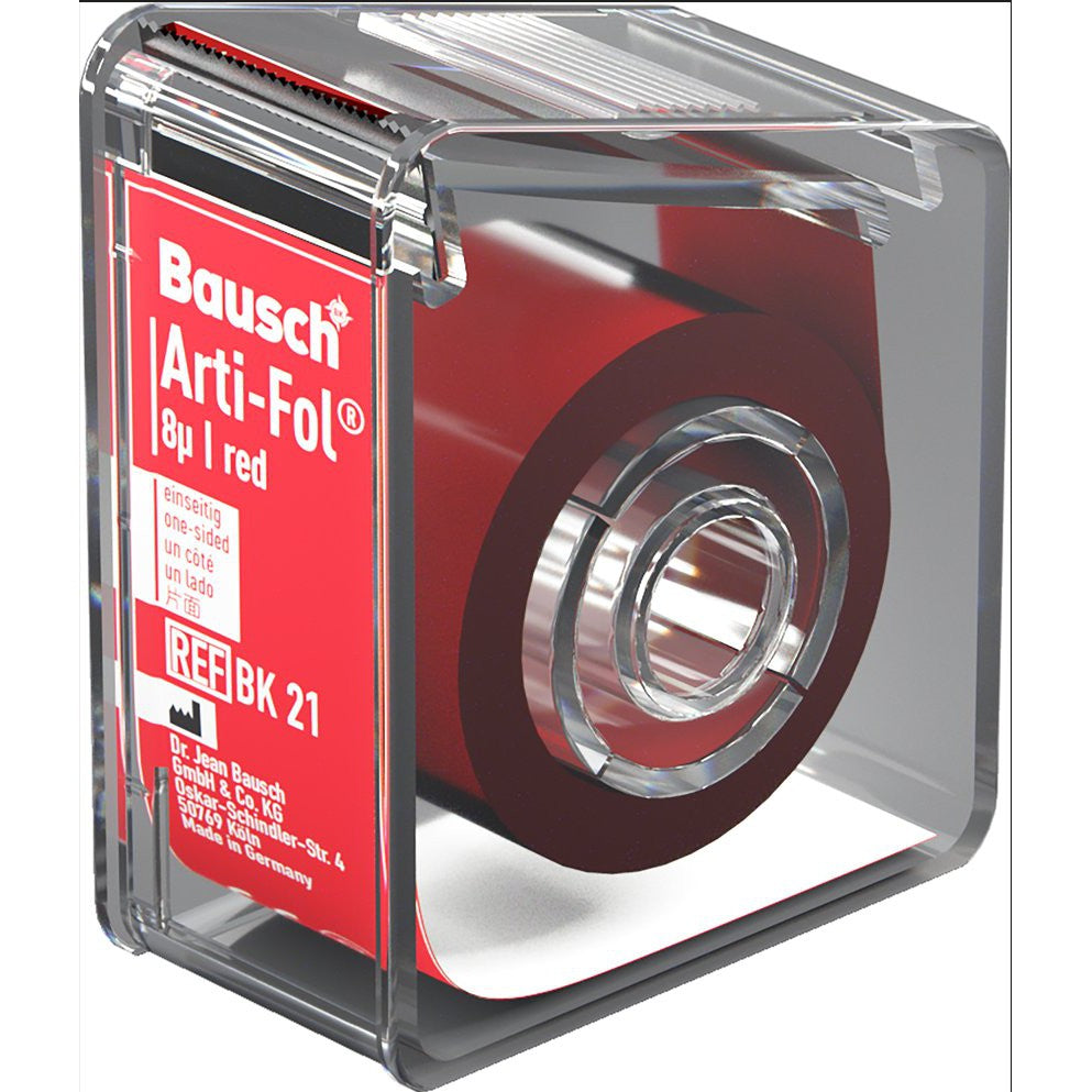 Bausch BK 21 - Arti-Fol® Enkelzijdig - 22 mm - Rood - 8 µ - (20 m)-Bausch-Sordent