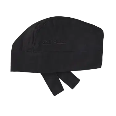 Monoart Bandana Cap - Katoenen Muts in Diverse Kleuren-Euronda-Zwart-Sordent