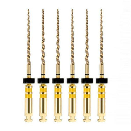 NIC® U+ File - RA 21 mm F5 - Geel - Roterende Vijlen - (6 st.)-NIC Dental-Sordent