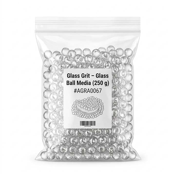 Bio-Art PlastVac Glass Grit - Glass Ball Media (250 g)