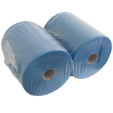 KURTT Industrierollen Blauw 2-laags 37x36 cm x 150 m (2 rollen)-KURTT-Sordent