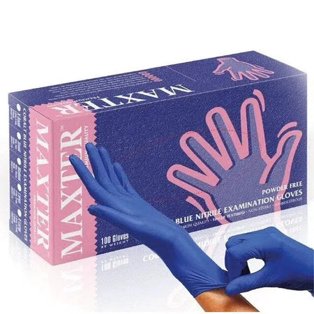 CLEARANCE Nitril handschoen poedervrij Blauw (100 st.)-Disposables-Sordent-Sordent