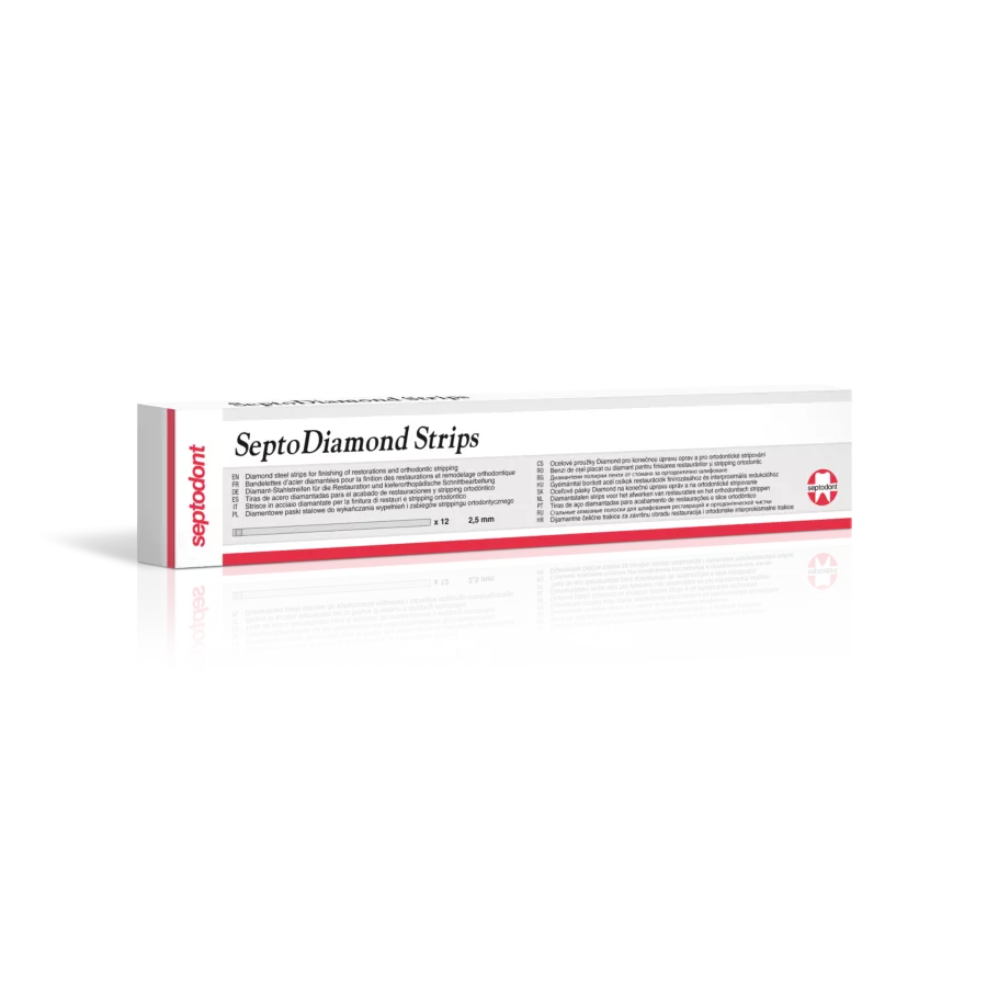 Septodont Diamond Polijststrips 2.5 mm Div. Opties (12 st.)-Septodont-Fijn-Sordent