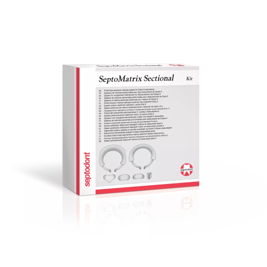 Septodont SeptoMatrix Sectional Ring + 8 Tips Div. Opties-Septodont-Hard-Sordent