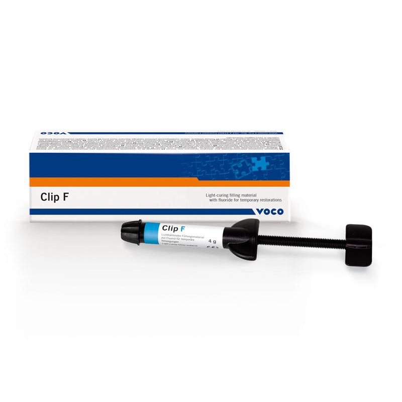 VOCO Clip F - Spuit - Vulmateriaal Tijdelijke restauraties (3 x 4 g)-VOCO-Sordent