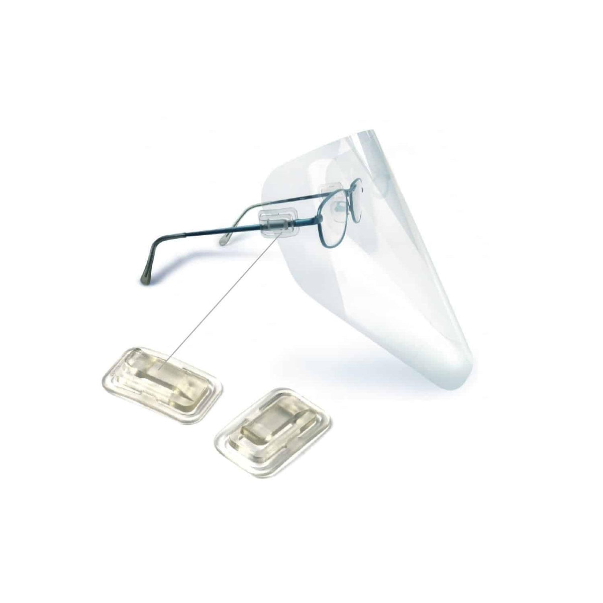 Polydentia Vista-Tec Clipon kit Clips + 5 Schermen)-Polydentia-Sordent