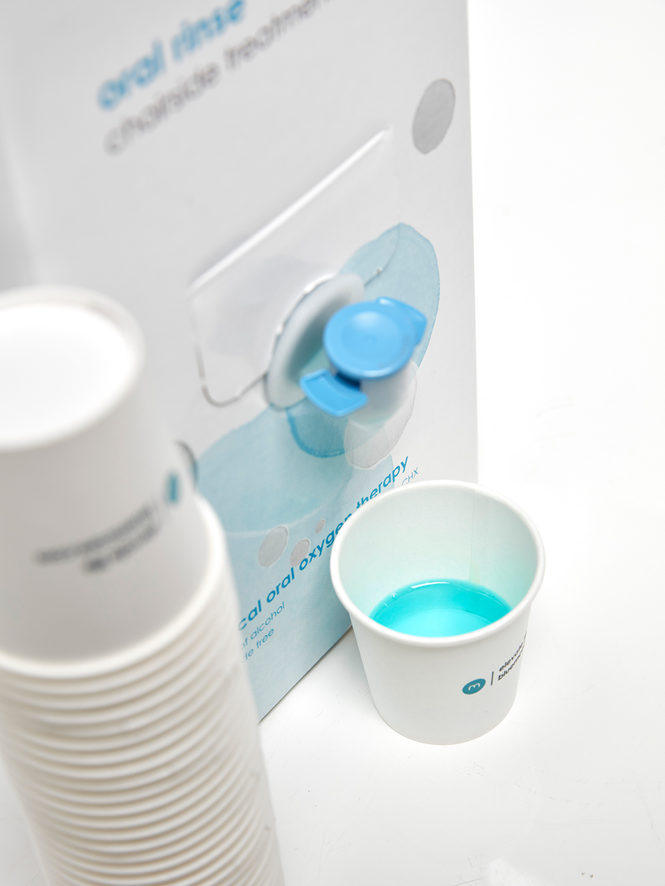 Blue®m Mondwater Spoelbekers 100 mL (50 st.)