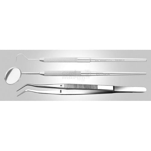 Carl Martin Basissets instrumenten onderzoek (Spiegel, Pincet en Sonde)-Carl Martin-Sordent