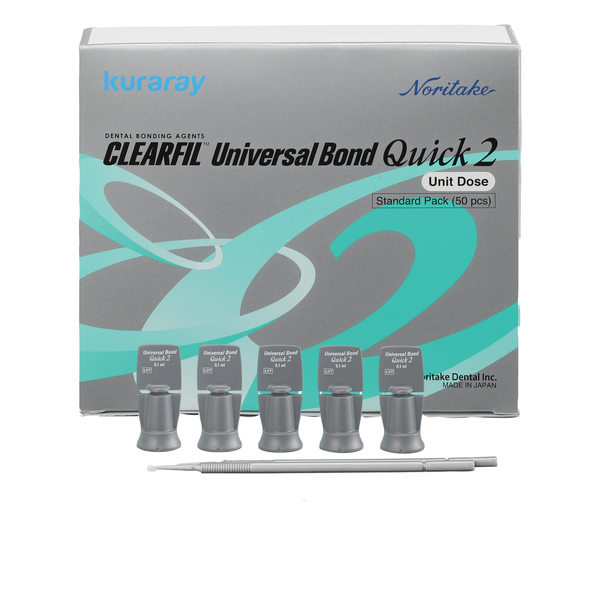 Kuraray Clearfil™ Universal Bond Quick 2 Unit Dose Standard Pack (50x 0,1 mL)-Kuraray-Sordent