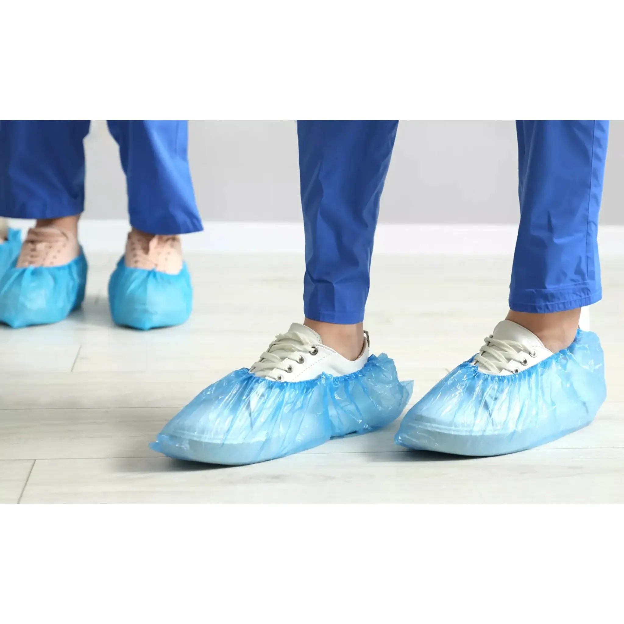 Santex Wegwerp Overshoes Schoenhoesjes Blauw (100 / 1000 / 2000 st.)-Disposables-Santex-Sordent