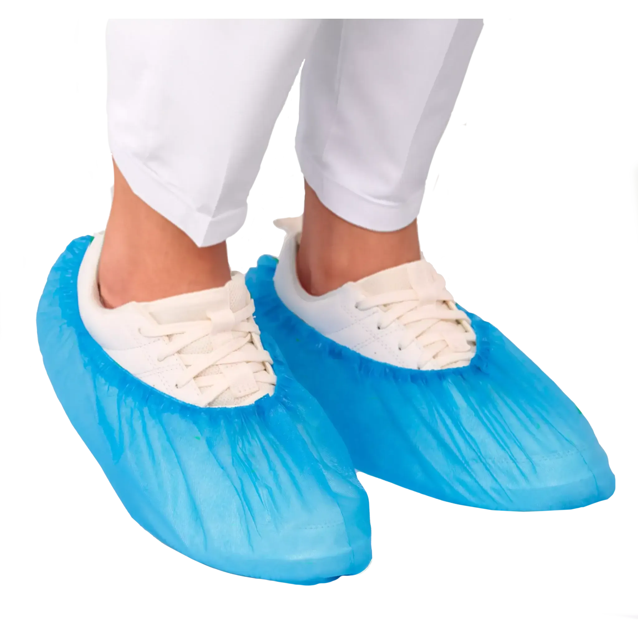 Santex Wegwerp Overshoes Schoenhoesjes Blauw (100 / 1000 / 2000 st.)-Disposables-Santex-Sordent