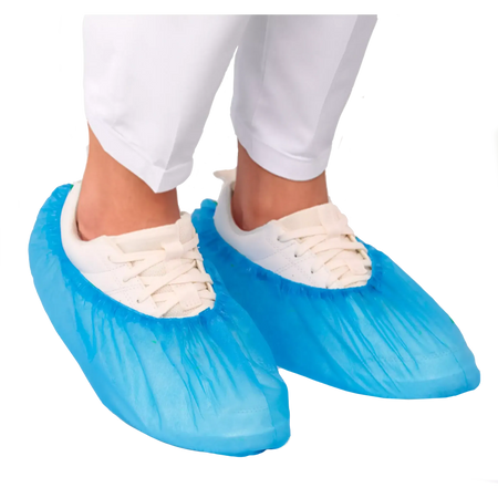 Santex Wegwerp Overshoes Schoenhoesjes Blauw (100 / 1000 / 2000 st.)-Disposables-Santex-Sordent