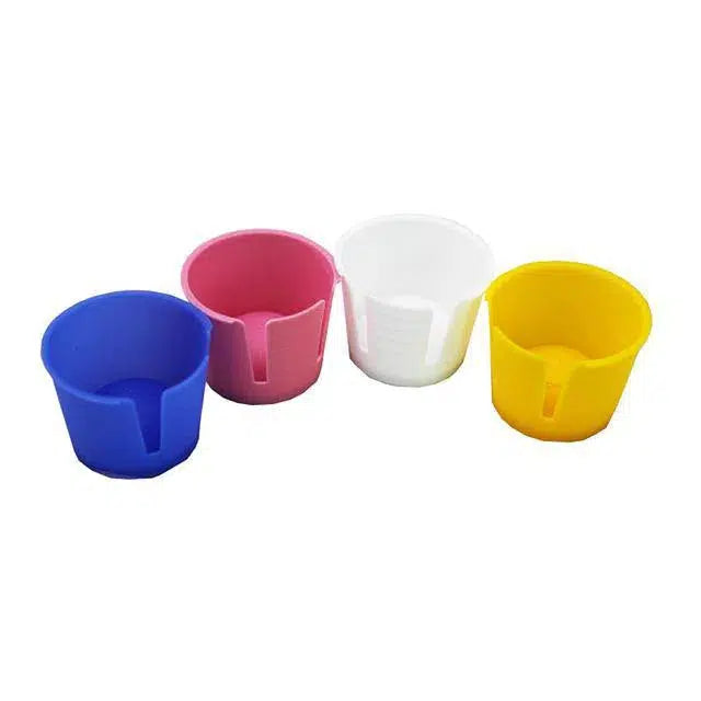 Disposable Dappenglaasjes Plastic - Kleurenmix (100 st.)-Disposables-Sordent-Sordent