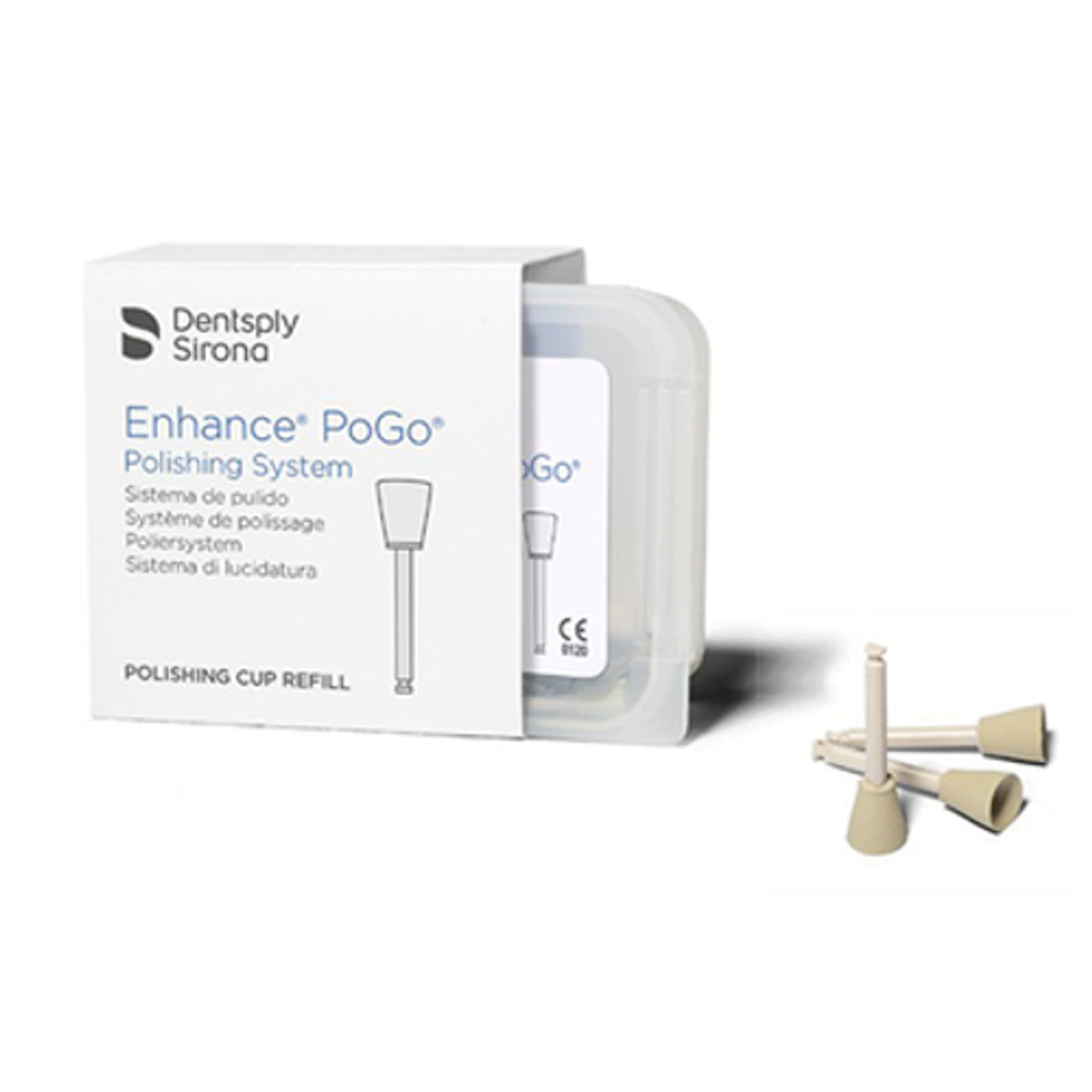 Dentsply Enhance® Po Go® Polishing Cups - Refill (40 st.)-Dentsply Sirona-Sordent
