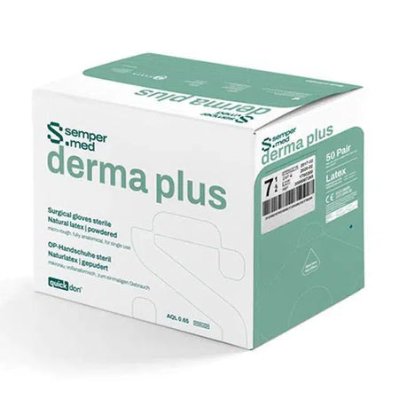 Sempermed Derma+ plus latex gepoederd steriel (chirurgisch)-Sempermed-Sordent