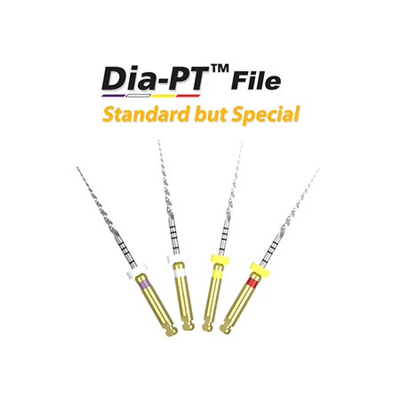 Dia-PT™ (NiTi) Roterende Vijlen (#DX, #D1-5 - 19, 21, 25 mm)-Gezondheidszorg-DiaDent-Sordent
