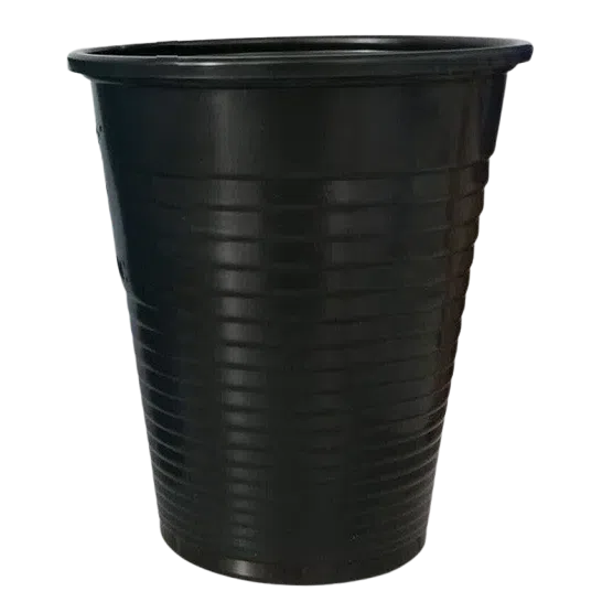 Plastic Drinkbekers 180 mL - Diverse Kleuren-Drinkbekers-AMPri-Antarciet-100 st.-Sordent