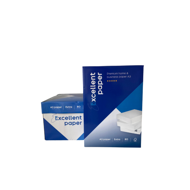A3 Printpapier Wit 80 g – Excellent Paper – 2500 Vel (5x500 st.)