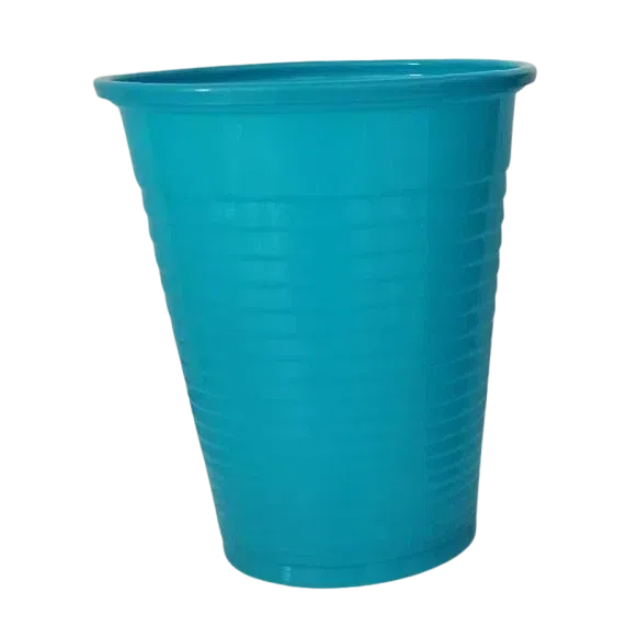 Plastic Drinkbekers 180 mL - Diverse Kleuren-Drinkbekers-AMPri-Oceaan Groen-100 st.-Sordent