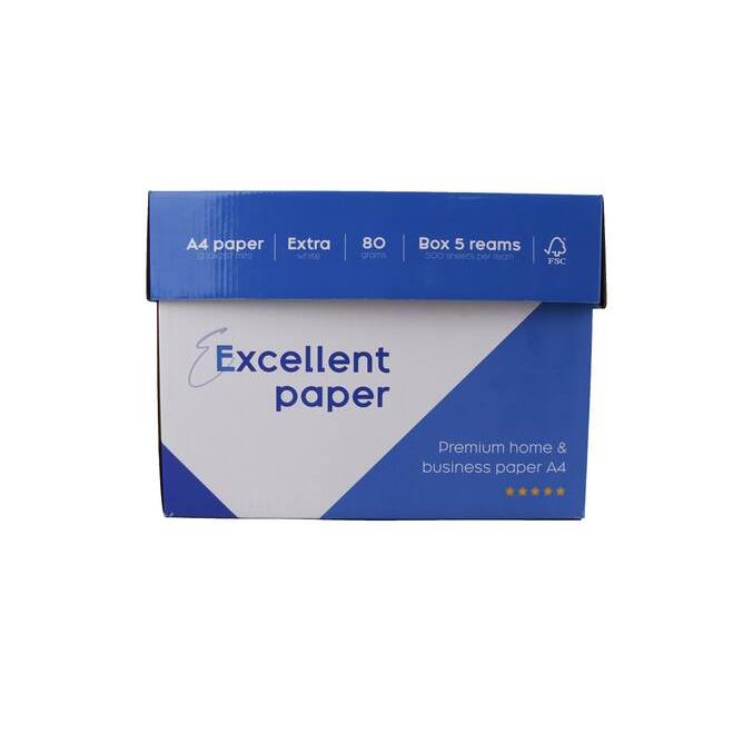 A4 Printpapier Wit 80 g – Excellent Paper – 2500 Vel (5x500 st.)