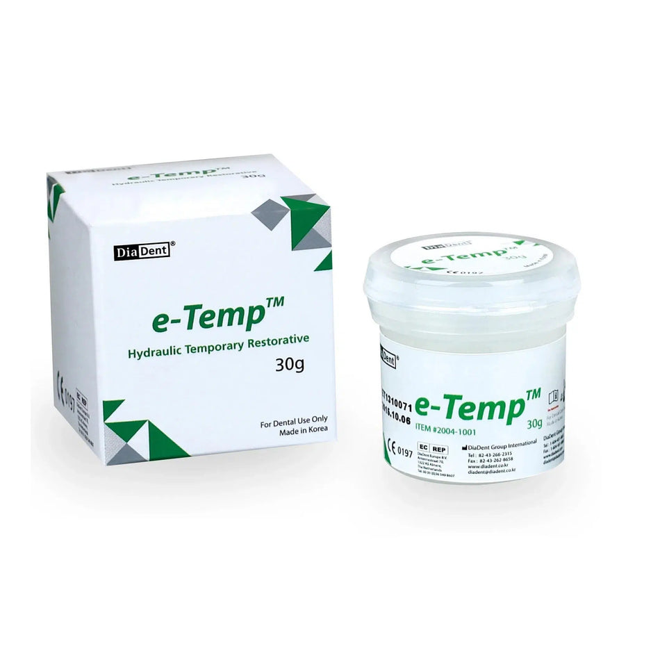 Diadent E-Temp Tijdelijke Restauratiemateriaal (30 g, Wit)-Gezondheidszorg-DiaDent-Sordent