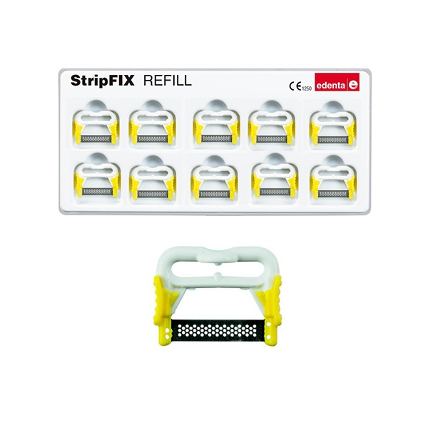 Edenta StripFIX Diamantstrip Houder SF-SF Super Fijn Geel 15 µm / 0,08 mm-Edenta-Sordent