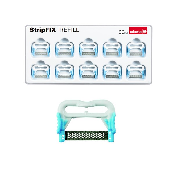 Edenta StripFIX Diamantstrip Houder SF-M Medium Blauw 45 µm / 0,13 mm-Edenta-Sordent