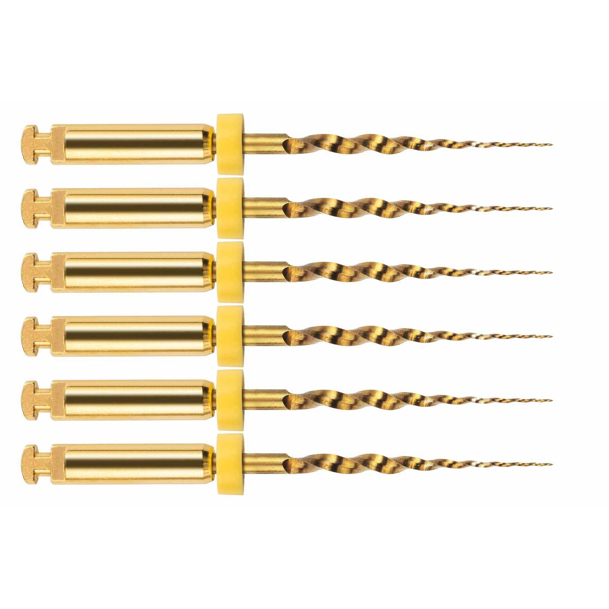 NIC® U+ File - RA 25 mm F1 - Geel - Roterende Vijlen - (6 st.)-NIC Dental-Sordent