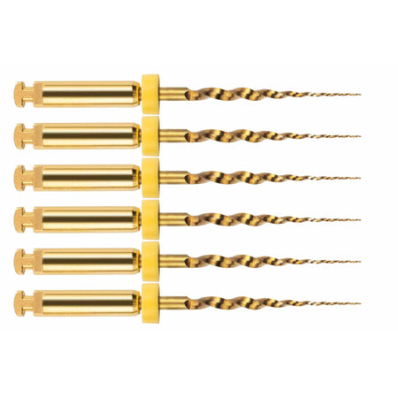 NIC® U+ File - RA 25 mm F1 - Geel - Roterende Vijlen - (6 st.)-NIC Dental-Sordent