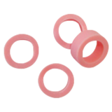 Polydentia Maxi ID-Rings 6mm Coderingsringen instrumenten (25 st.)-Polydentia-Roze-Sordent