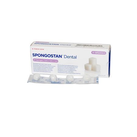 SPONGOSTAN™ Haemostatische Gelatinespons - (10x10x10 mm) - (24 st.)-Johnson & Johnson-Sordent