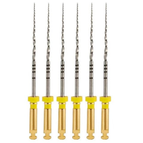 NIC® X-File - 31 mm X1 Next - Geel - Roterende Vijlen - (6 st.)-NIC Dental-Sordent