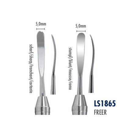 Carl Martin Raspatorium Freer Chirurgie - 1865 - (18 cm.)-Carl Martin-Sordent