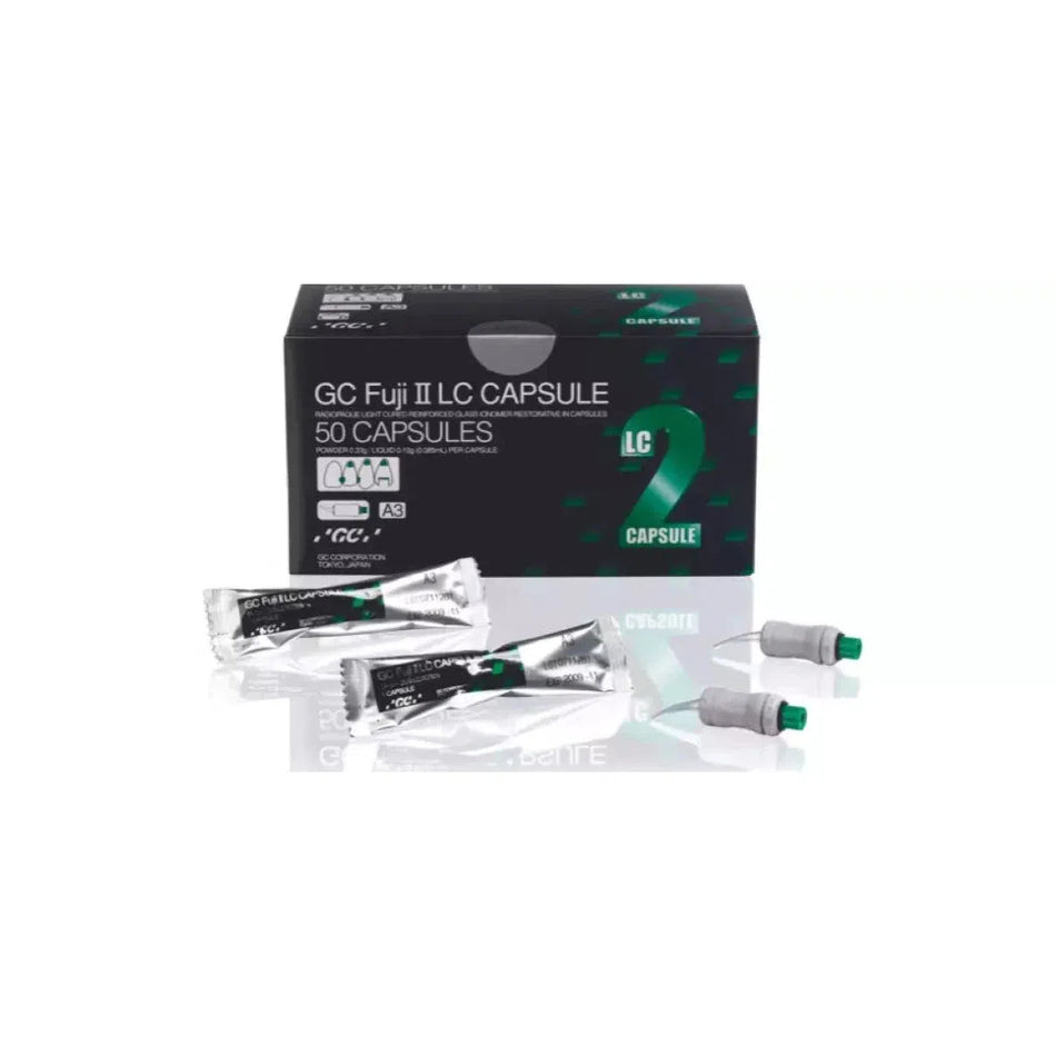 GC Fuji® II LC Capsules - Div. Kleuren A/B/C/D (50 x 0.10 mL)-GC-Sordent