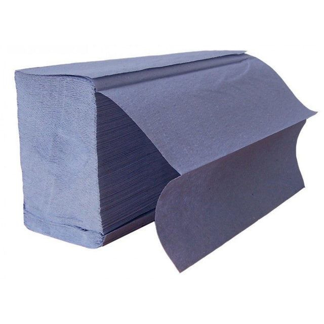 KURTT Papieren Handdoeken Blauw 2-laags 25x23 cm Z-Vouw (5000 st.)-KURTT-Sordent