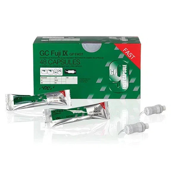 GC Fuji® IX GP FAST Capsules - Diverse kleuren A/B (50 x 0.14 mL)-GC-Sordent