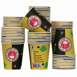 KURTT Koffiebekers Geel To Go Karton 180 mL / 7 oz (1000 st.)-Drinkbekers-KURTT-Sordent