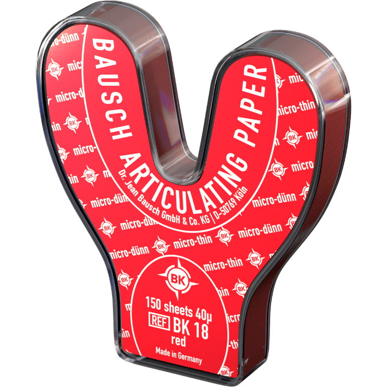 Bausch BK 18 - Arti-Check® Hoefijzer - Rood - 40 µ-Bausch-Sordent