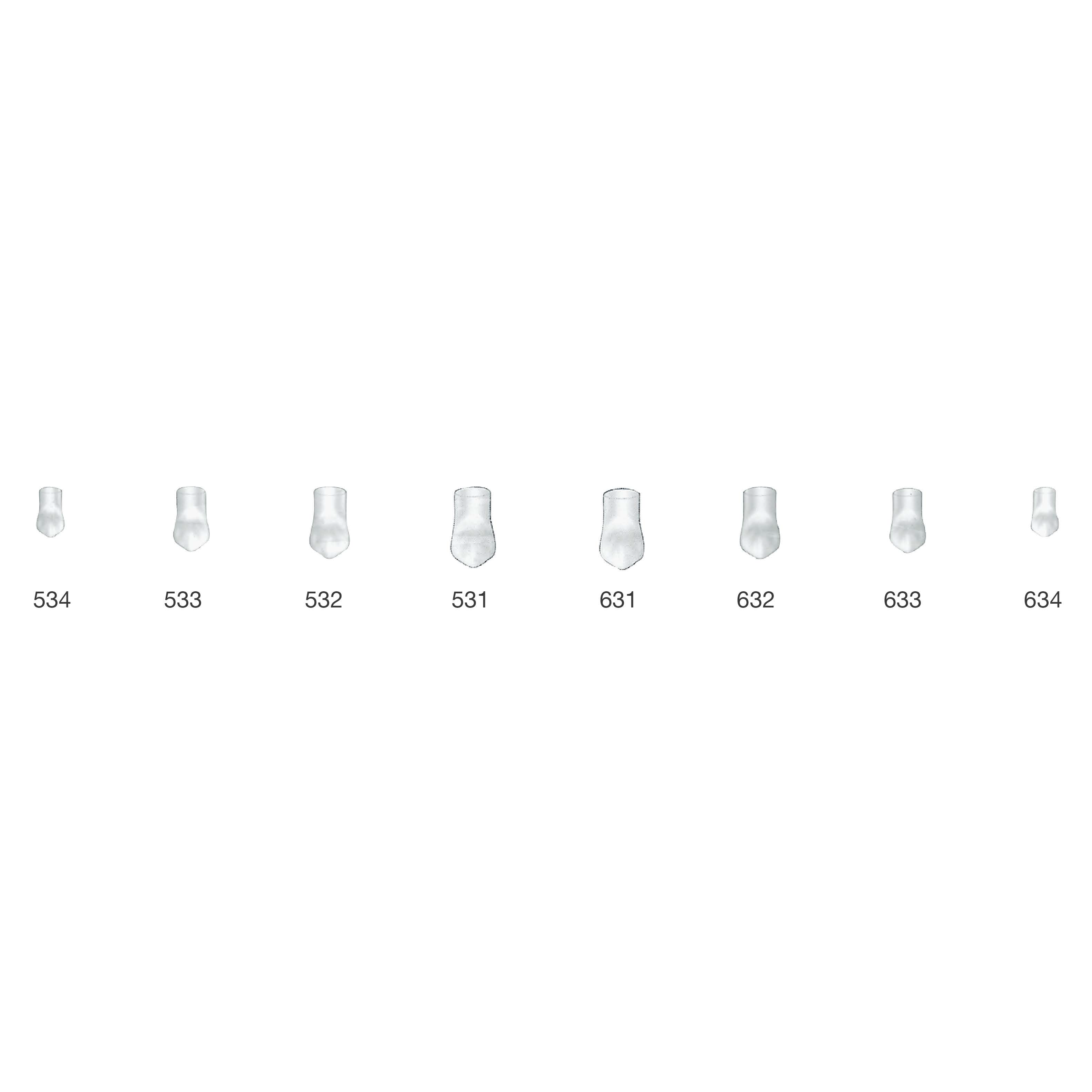 Frasaco Stripkronen Kindergebit Hoektand (5 st.)-Frasaco-Sordent