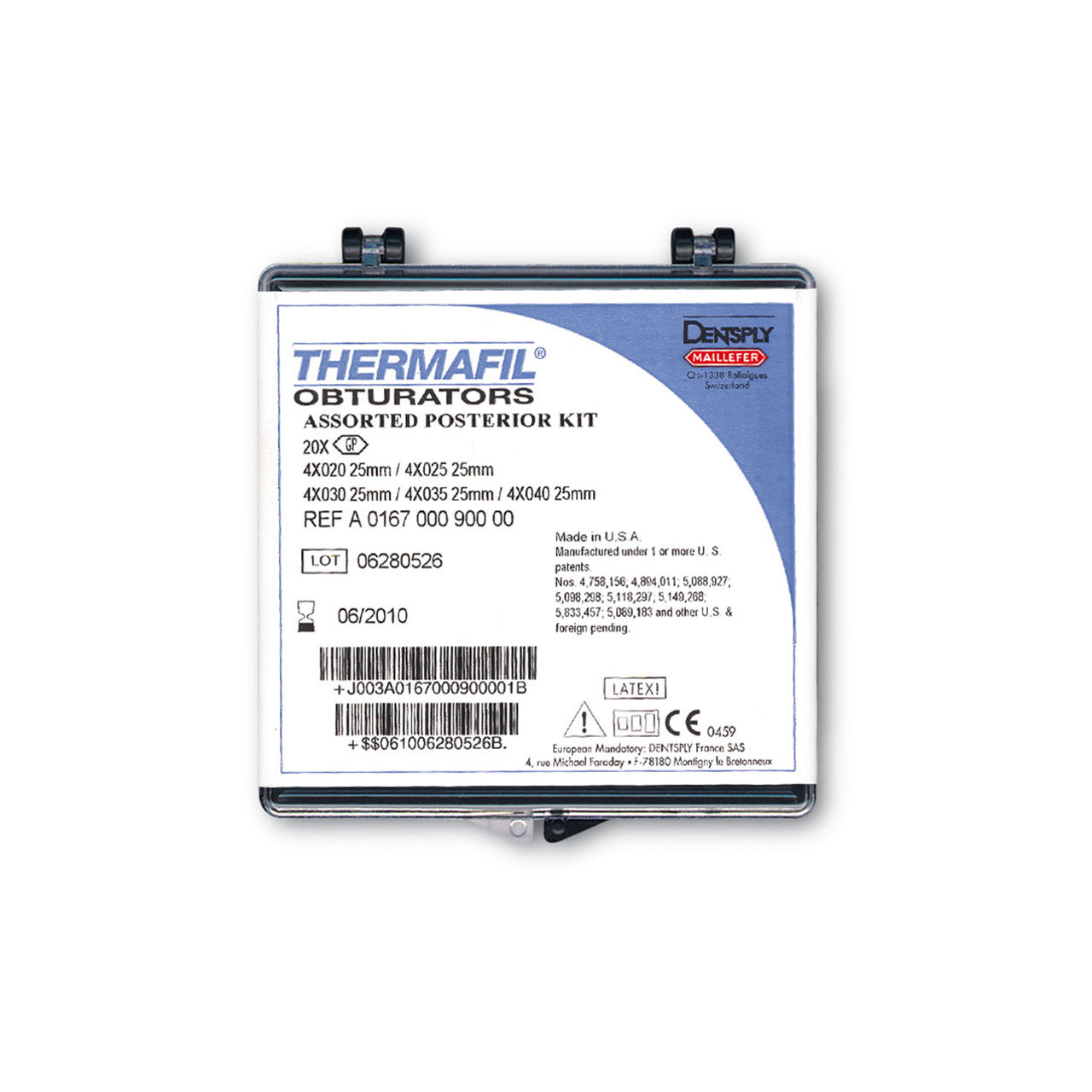 Dentsply Thermafil Posterior Kit A0167 | Mix 020-040 25 mm (20 st.)-Dentsply Sirona-Sordent