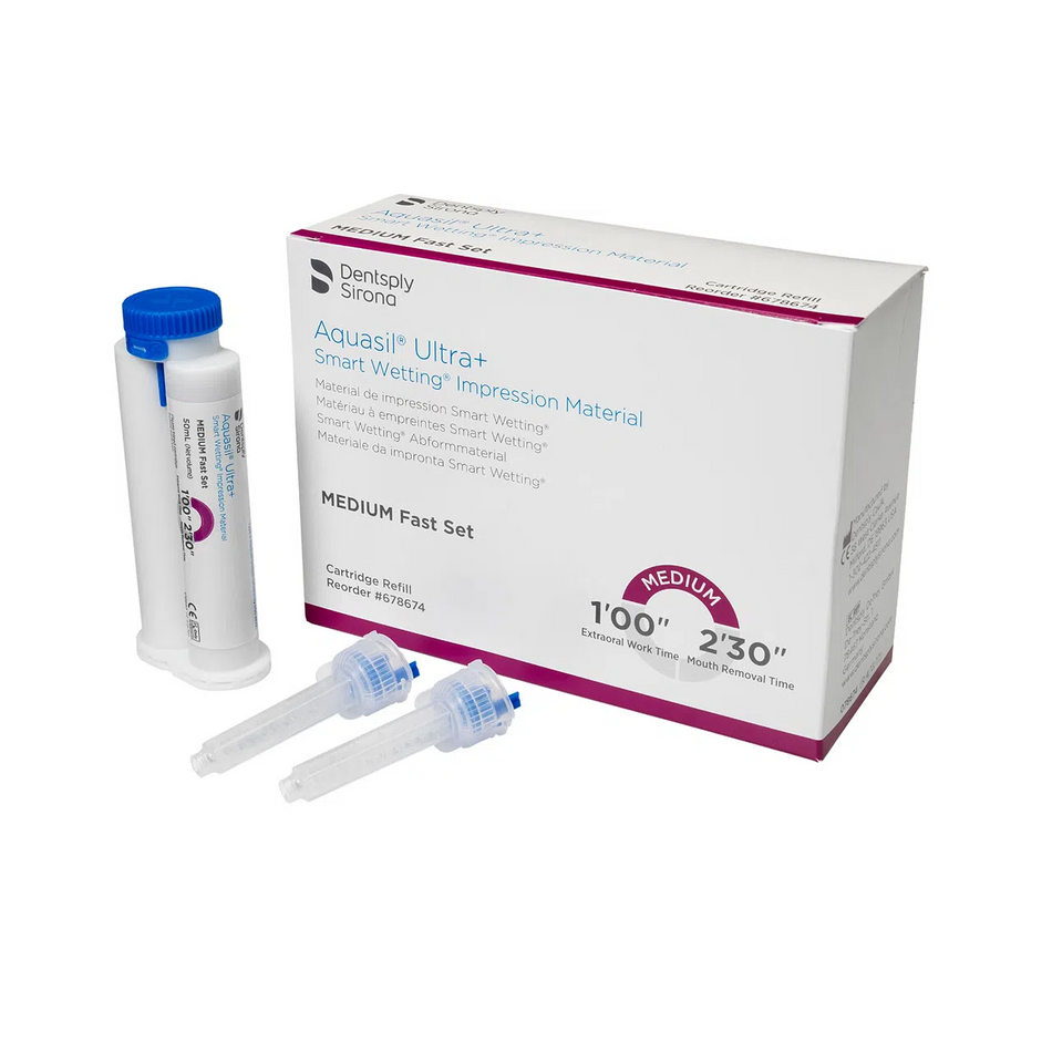 Dentsply Aquasil Ultra+ - Regular/Fast/Extended (4x50 ml)-Dentsply Sirona-Sordent