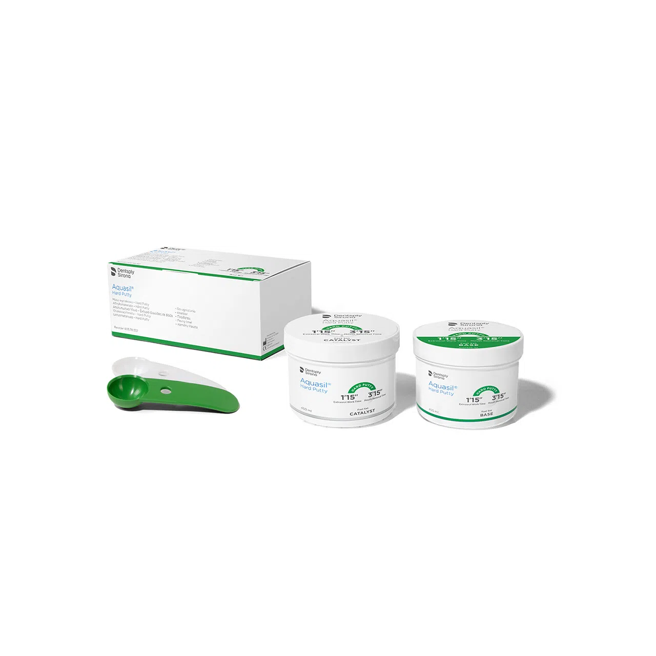 Aquasil Soft & Hard Putty - Regular & Fast Set - (2x450 mL.)-Dentsply Sirona-Sordent